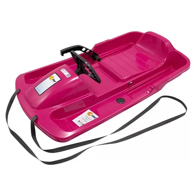 KHW Schlitten, Kunststoff, Max. Belastung: 65 kg - rosa