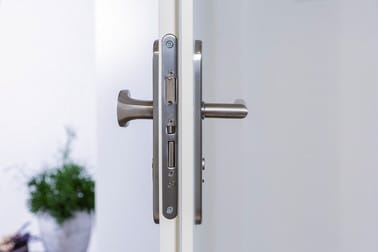 ABUS Türzylinder, aus metall|kunststoff, 96 mm Breite, silberfarben