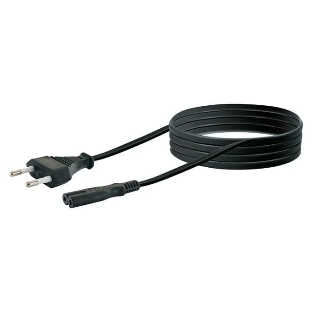 SCHWAIGER Netzleitung, 1,5 m, Schwarz