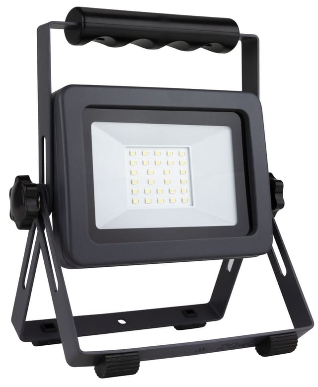 REV-Ritter Arbeitsleuchte, LED, 20 W, auf Ständer - silberfarben