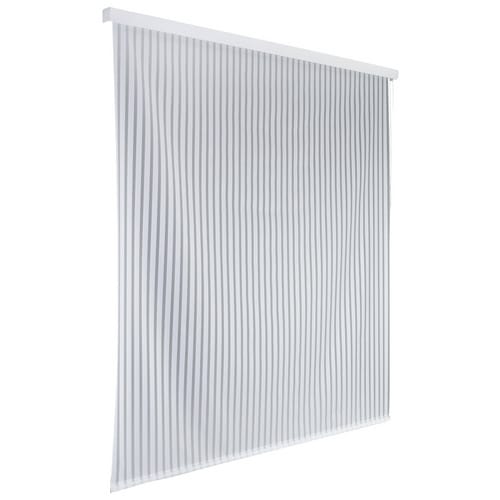 WENKO Duschrollo »Duschrollo«, Aluminium/Polyethylen-Vinylacetat, weiß - weiss