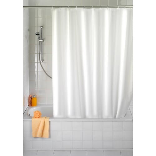 WENKO Duschvorhang, B: 240 cm - weiss
