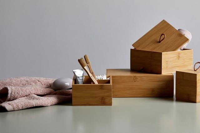 WENKO Box, Bambus, braun