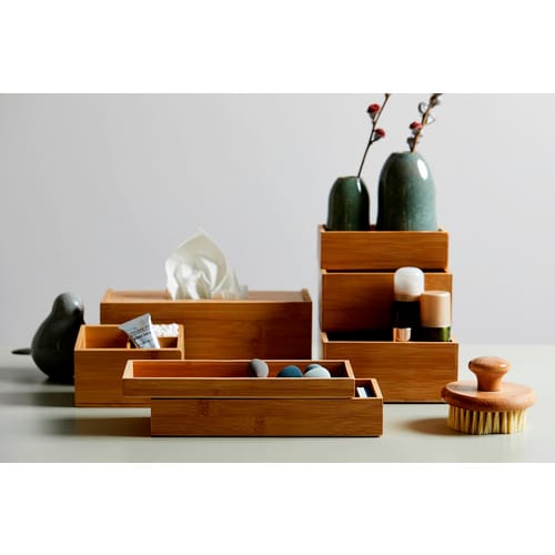 WENKO Organizer, Bambus, braun