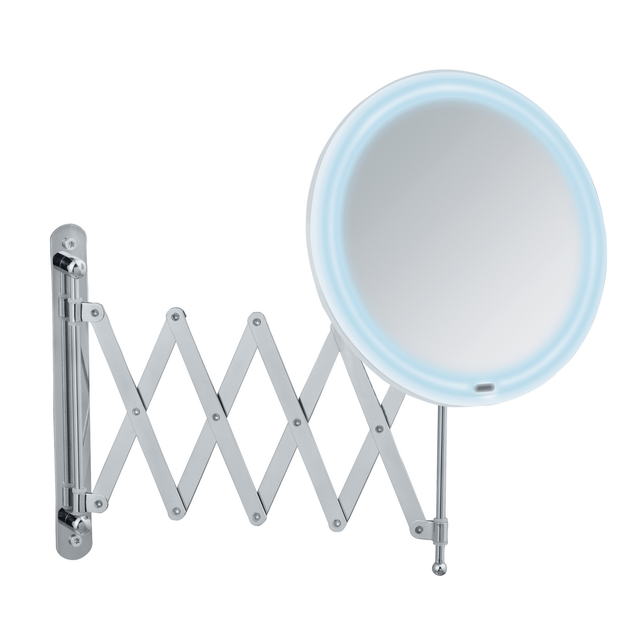 WENKO Spiegel, BxH: 20 x 55 cm - braun