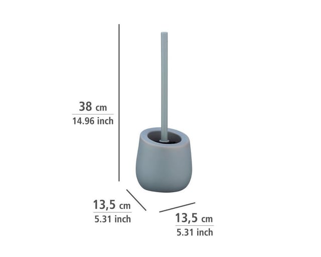 WENKO WC-Garnitur »Badi«, Keramik, grau