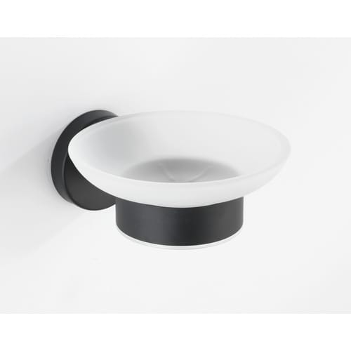 WENKO Seifenablage, Glas, weiß - weiss