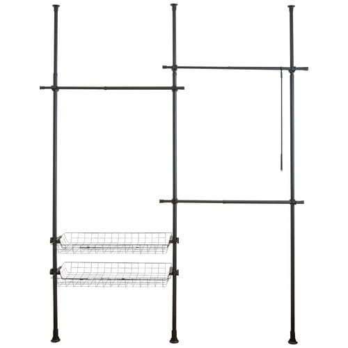 WENKO Teleskopstange, Maße (B x H x T): 164-215 x 165-300 x 38 cm