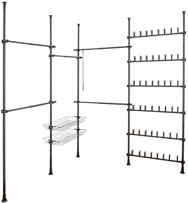 WENKO Relingset, Maße (B x H x T): 94 x 165-300 x 9 cm