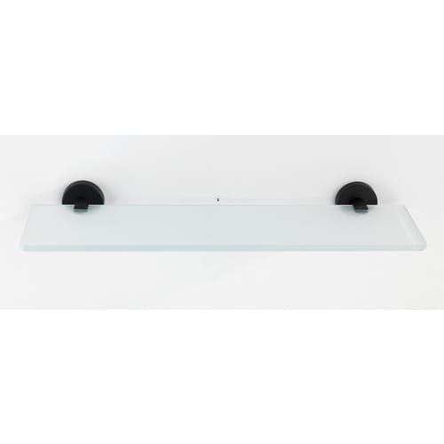 WENKO Regal, Edelstahl/Glas, silberfarben/transparent milchig