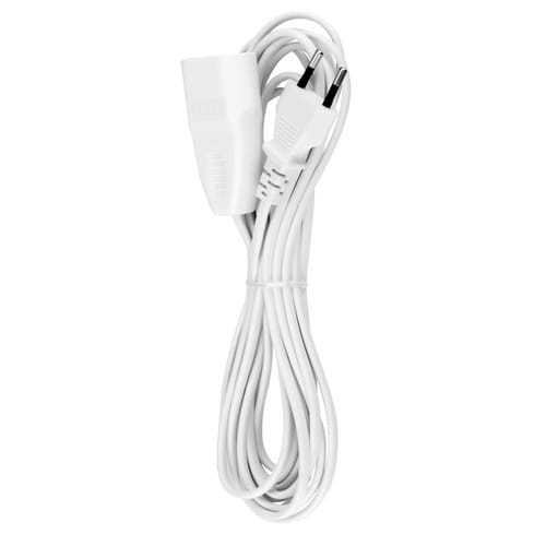 REV-Ritter Euro-Verlängerung, 5 m, Weiß - weiss