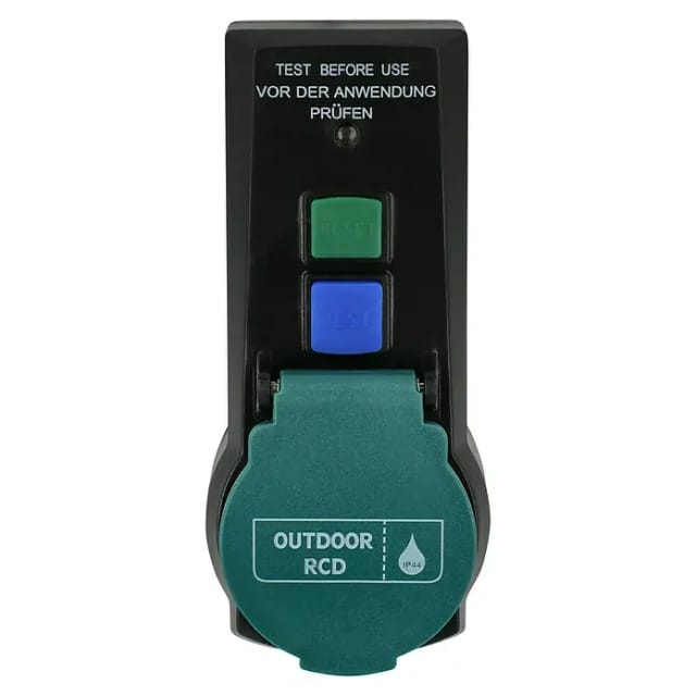 REV-Ritter Fehlerstromschutzadapter - schwarz
