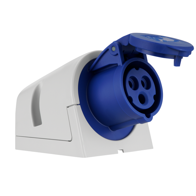 REV-Ritter CEE-Wandsteckdose, 230 V, Blau