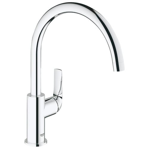 GROHE Spültischarmatur »Longlife«, glänzend, DN 15 (½") - silberfarben