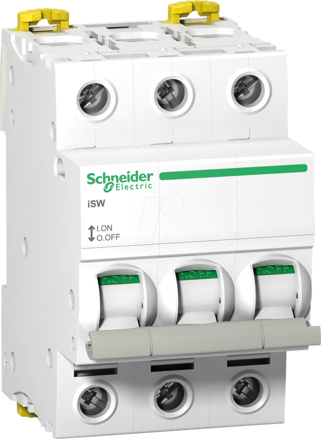 Schneider Electric Hauptschalter, 3-polig, 63 A - weiss