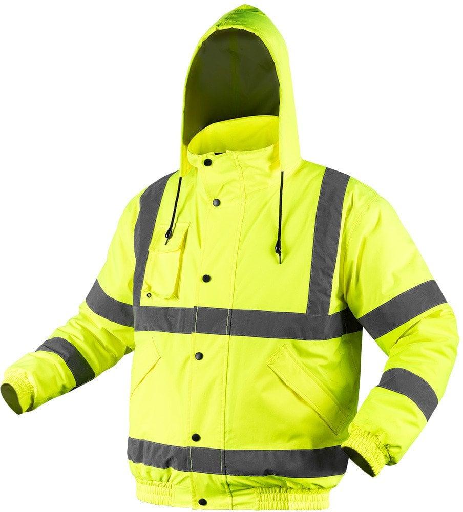 Arbeitsjacke Neo Hohe Sichtbarkeit Gelb Polyester