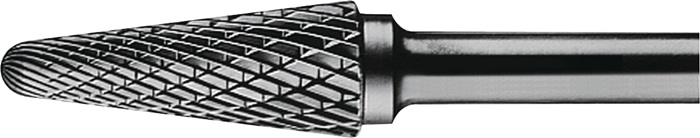 Tecwerk Frässtift Kel D.10mm Kopf-l.20mm Schaft-d.6mm Hm Verz.kreuz Tecwerk