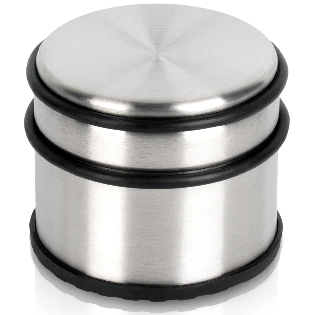 Türstopper Aus Edelstahl, Silberfarben, 9,5 Cm