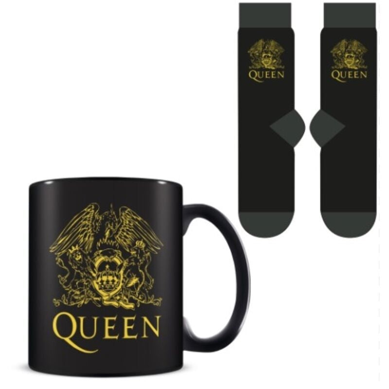 Queen Tasse Und Socken Set, Keramiktasse, Kuschelige Socken