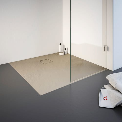 SCHULTE Duschwanne »ExpressPlus«, BxL: 90 x 90 cm, quadratisch - beige