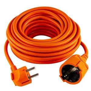 REV-Ritter Verlängerung, Kabellänge: 10 m - orange