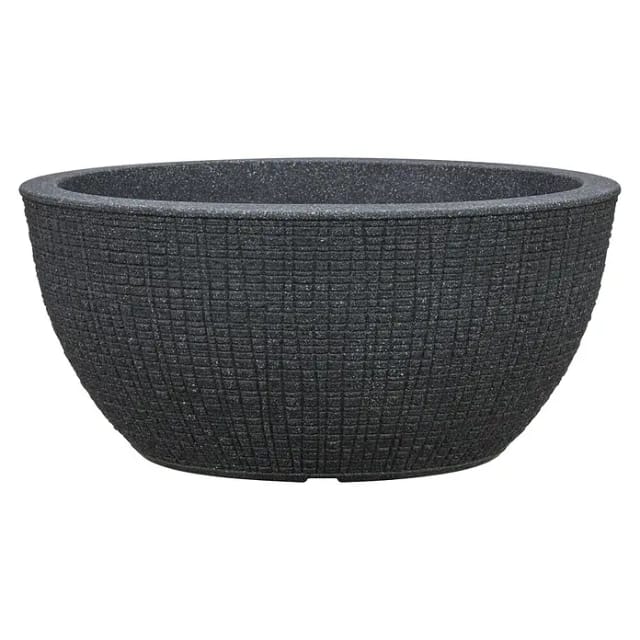 SCHEURICH Pflanzgefäß »BARCEO«, ØxH: 39 x 18 cm, schwarz