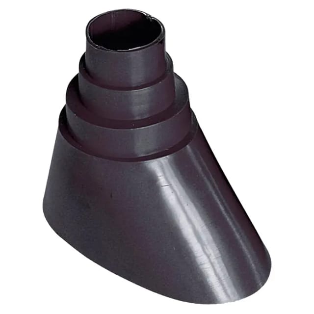 SCHWAIGER Mastmanschette, 16,5 x 6,8 x 12 cm, für Ø 42-60 mm, Schwarz, Polyvinylchlorid (PVC)