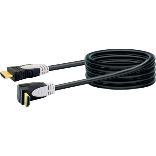SCHWAIGER Anschlusskabel, HDMI Anschlusskabel 3,0 m schwarz