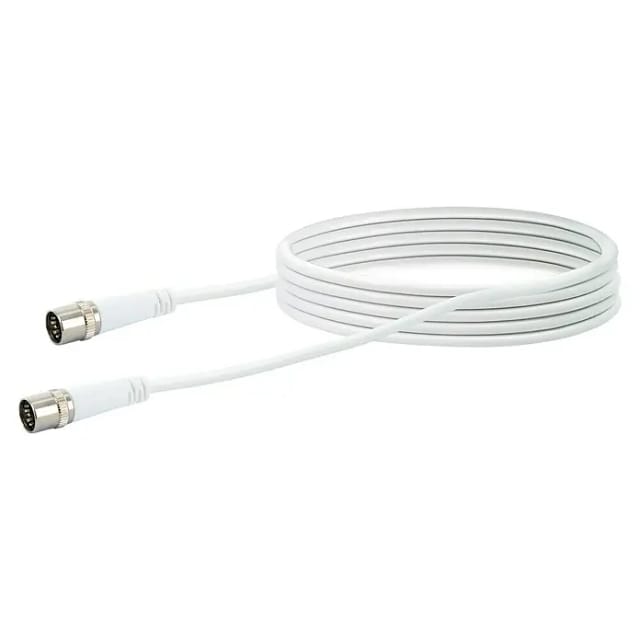 SCHWAIGER Anschlusskabel, Modem-Anschlusskabel 5,0 m, weiss