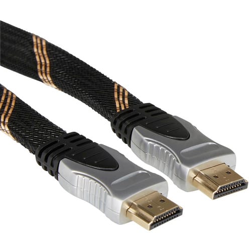 SCHWAIGER Kabel, HDMI 3 m High Speed Ethernet schwarz