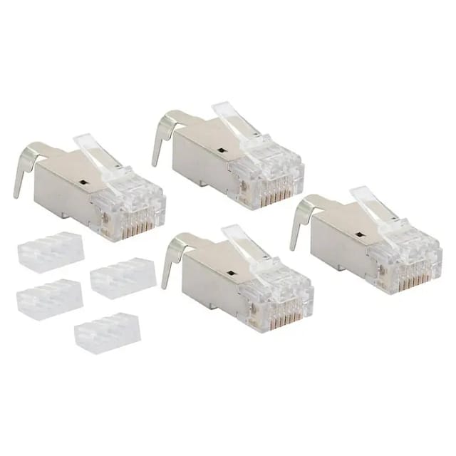 SCHWAIGER Netzwerkstecker, CAT6a/CAT7 f. NWKU60xx/70xx 4 Stück