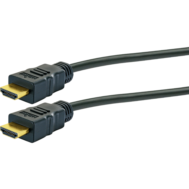 SCHWAIGER Kabel, Premium High Speed HDMI w. Eth.,3,0m,schwarz