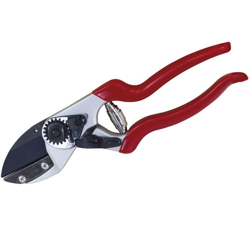 SIENA GARDEN Amboss-Astschere, Klingenlänge: 30 mm, Karbonstahl - rot