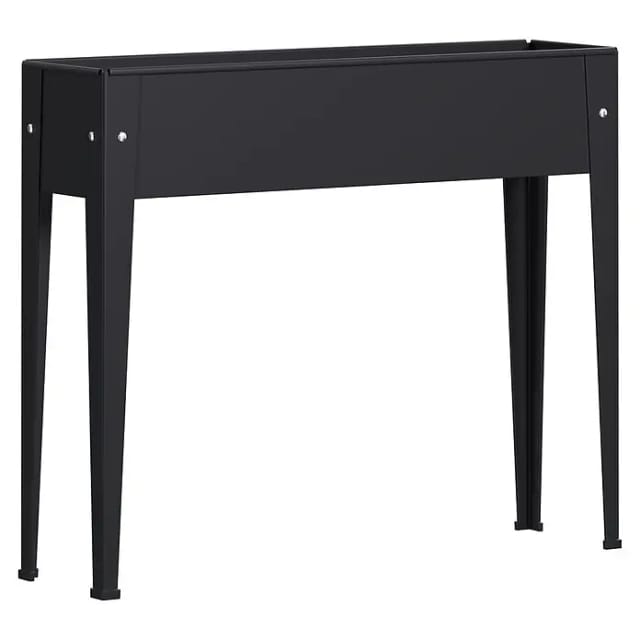 SIENA GARDEN Hochbeet, BxHxL: 25 x 82 x 98 cm, Metall - grau