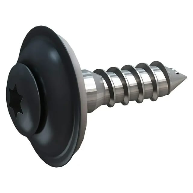 SAREI Torx-Schrauben, ØxL: 4,5 x 20 mm, Edelstahl, Pack Stück - grau