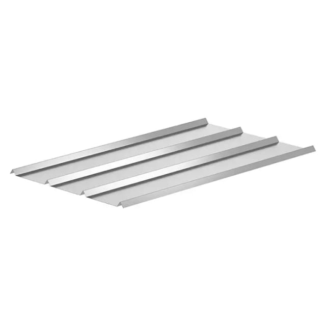 SAREI Dach- und Fassadenblech, BxL: 580 x 1180 mm, Aluminium, natur - braun