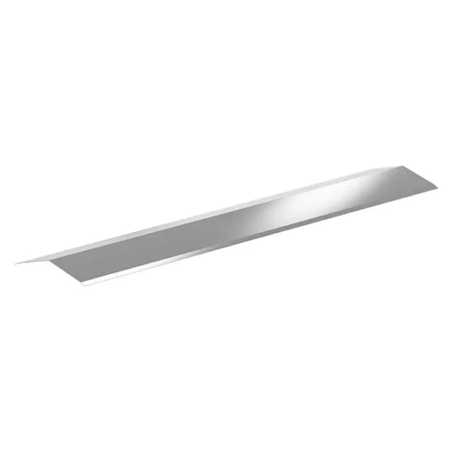 SAREI Firstblech, BxL: 200 x 2000 mm, Aluminium, natur - braun