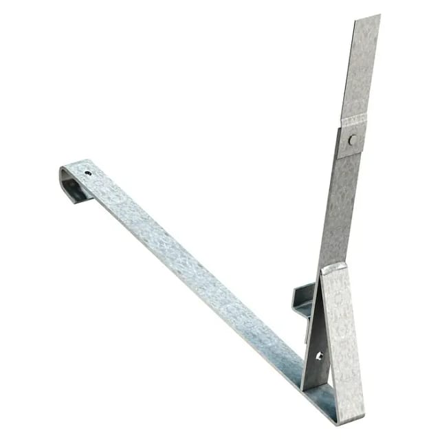 SAREI Schneefangstütze, Stahl, Länge: 500 mm, silberfarben