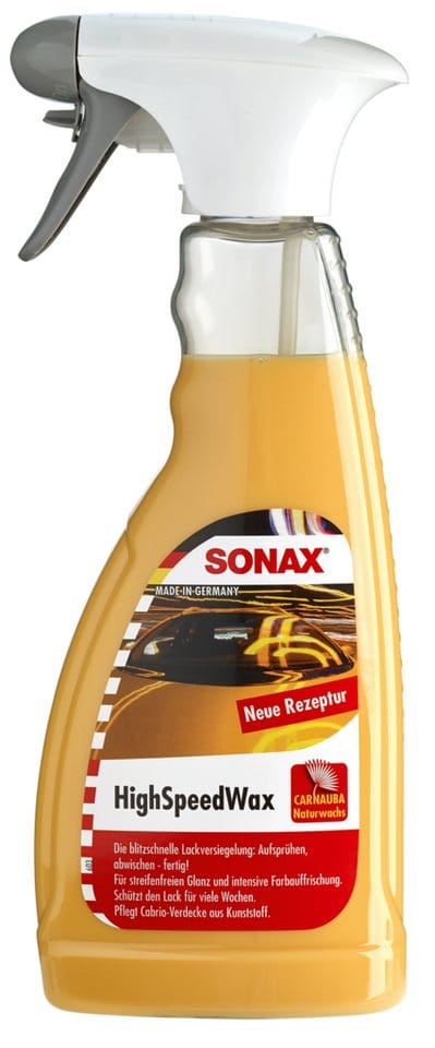 SONAX Lackversiegelung, 1x 500 ml, Gelb, Kunststoff