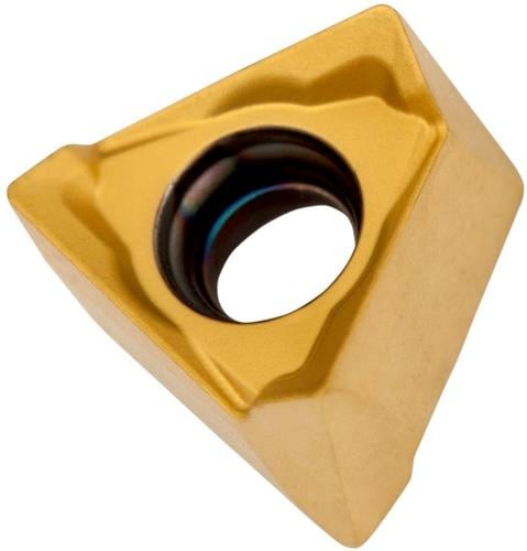 Fräswendeschneidplatte Iso Tngx 100408sr-m:m6330 D.2,8mm Pvd Beschichtet Gold