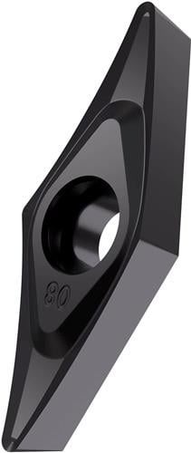 Drehwendeschneidplatte Iso Vcgt 110302e-sf3:t6310 D. 2,8mm Pvd Beschichtet