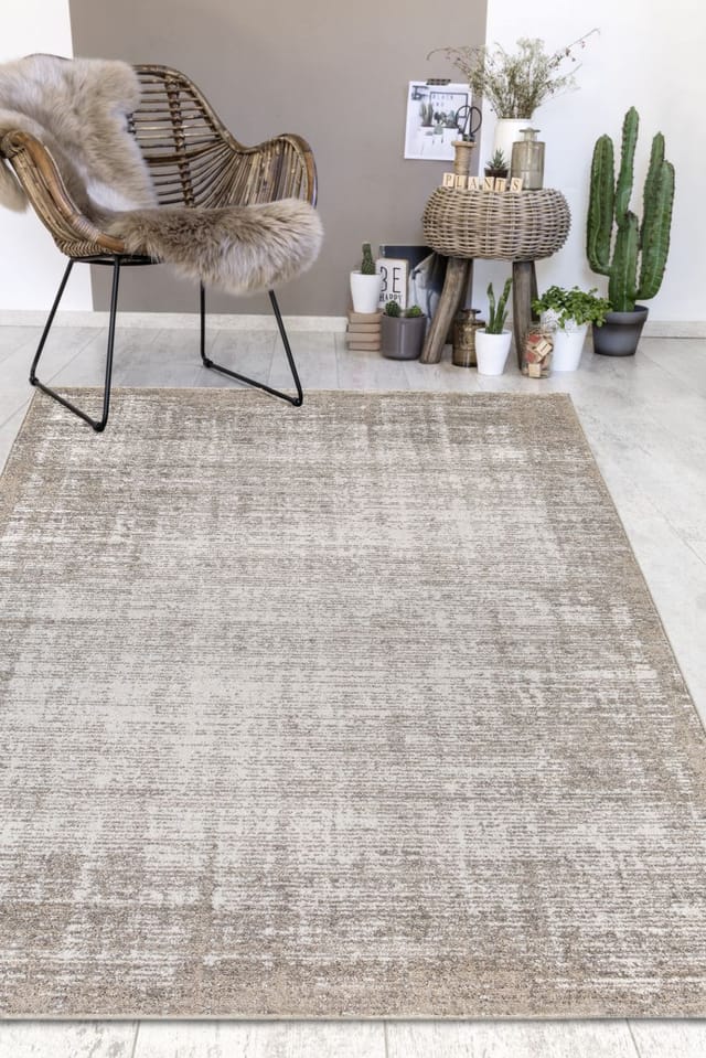 ANDIAMO Teppich »Campos«, BxL: 67 x 140 cm, beige