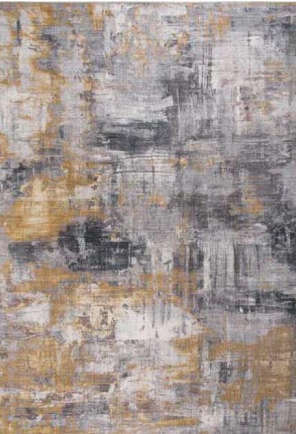 LUXORLIVING Teppich »Prima«, BxL: 120 x 170 cm, grau - gelb