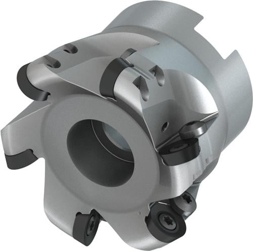 Kopier-planfräser Iso 66a06r-scmord12-cf D.27mm M. Wendeplatte Schneid-d.66mm