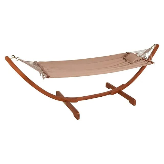 GARDEN PLEASURE Hängematte »Madeira«, Liegefläche: 200 x 100 cm, grau/braun - beige