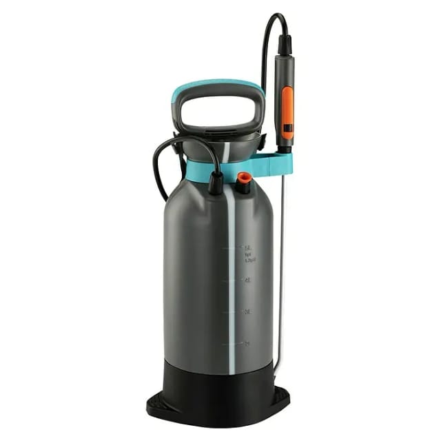 GARDENA Drucksprüher, ergonomisch, LxBxH: 23x18x51 cm, 5 l, dunkelgrau - bunt
