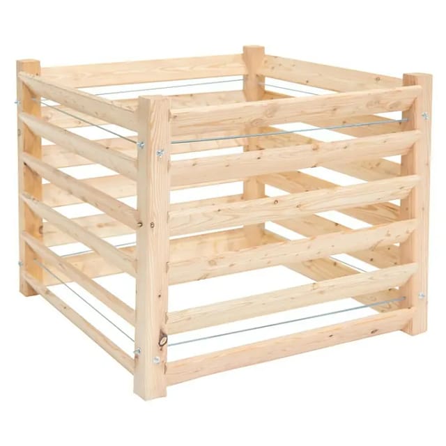 Westmann Kompostkiste, Höhe: 80 cm, Lärchenholz - braun