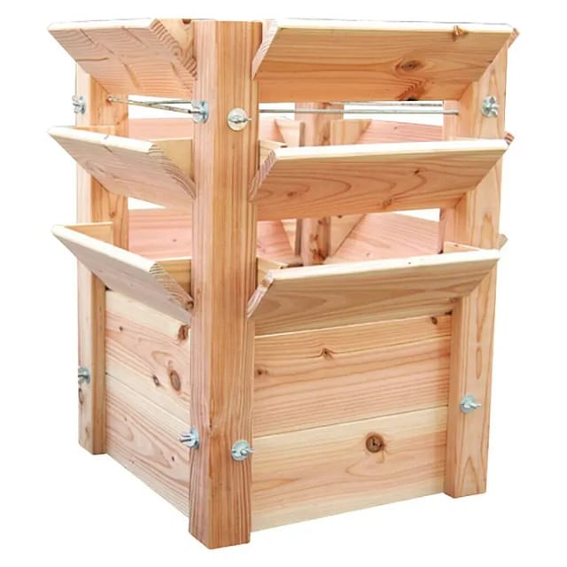Westmann Hochbeet, BxHxL: 65 x 73 x 65 cm, Holz - beige