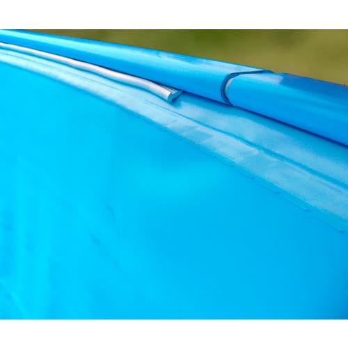 GRE Pool-Innenhülle, Ø 550 cm, Kunststoff - blau