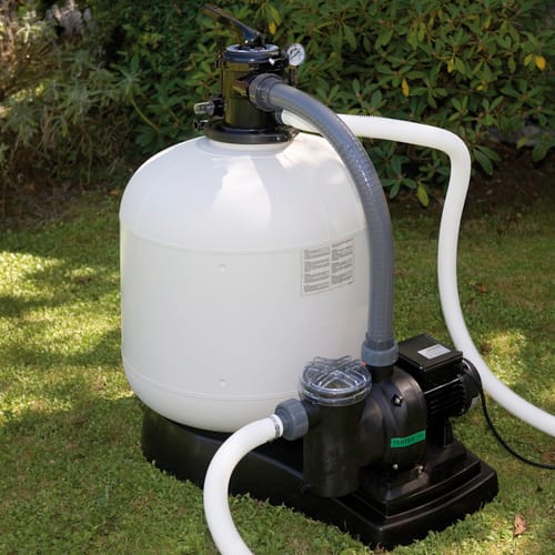 GRE Sandfilteranlage »Monoblock«, Max. Durchflussmenge: 8,5 m³/h - weiss